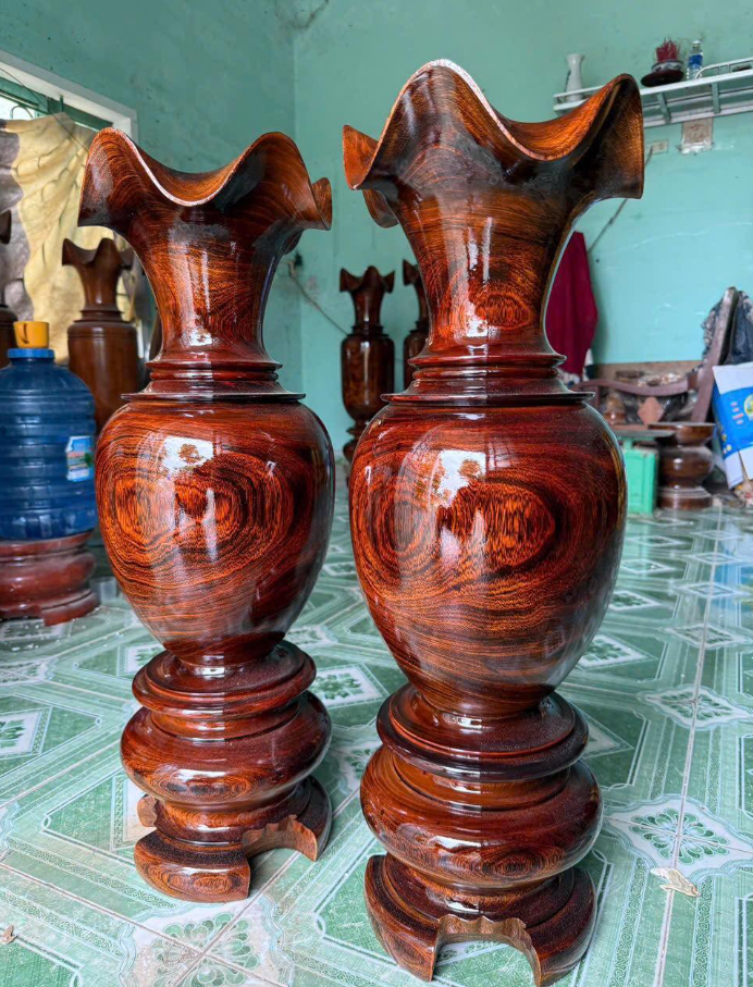 Lục Bình Gỗ Cẩm Vàng